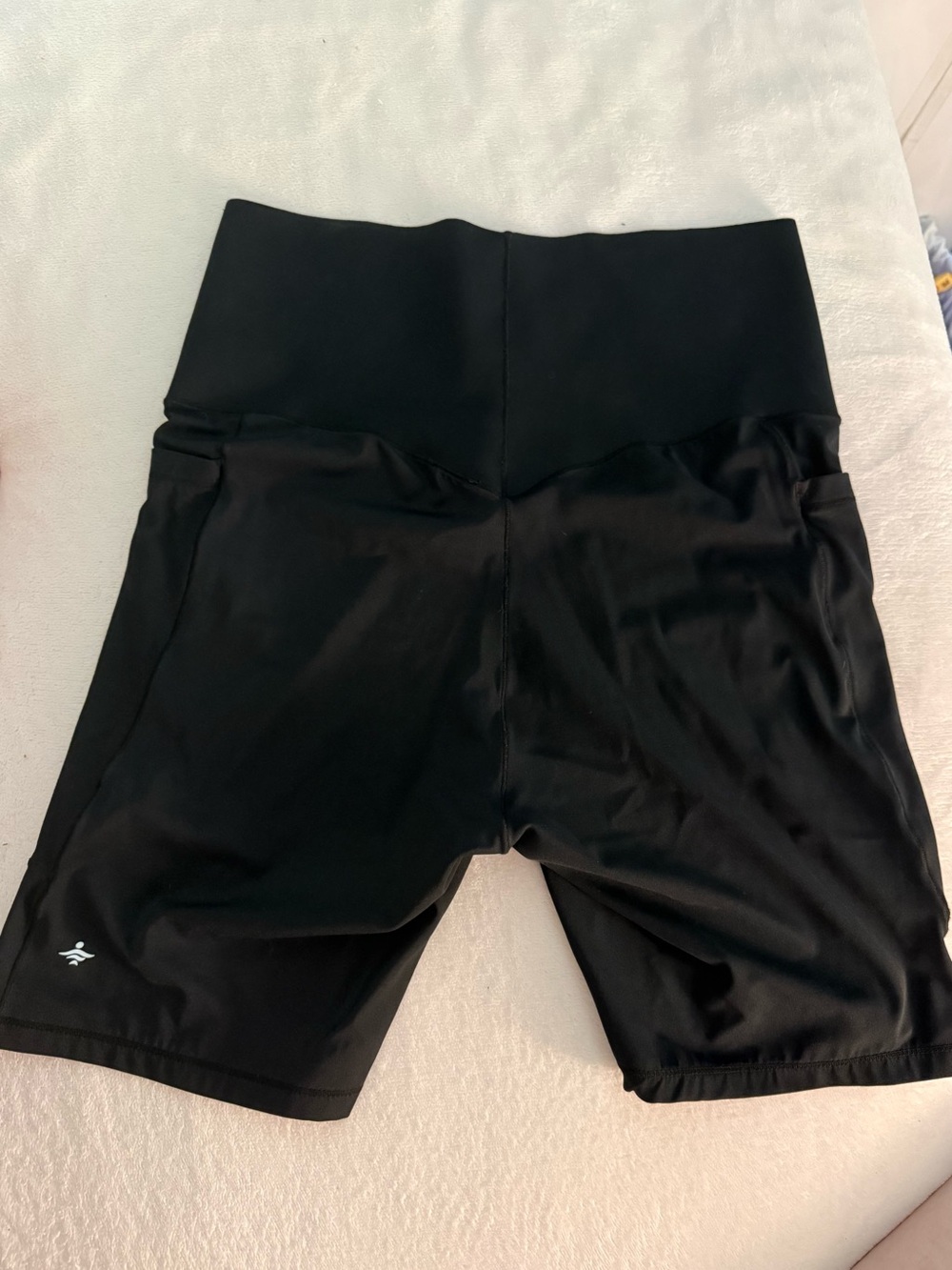 HALARA Black High-Waist Bike Shorts
